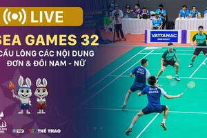 🔴 TRỰC TIẾP SEA Games nội dung đơn, đôi nam nữ cầu lông ngày 12-5