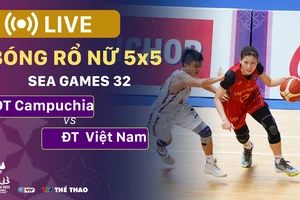 🔴 TRỰC TIẾP SEA Games 32, Bóng rổ nữ 5x5: CAMPUCHIA vs VIỆT NAM