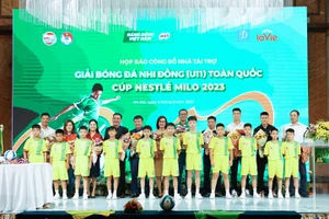 Nestlé MILO đồng hành Giải Bóng đá Nhi đồng (U11) toàn quốc - Cúp Nestlé MILO 2023