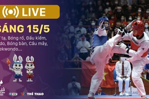 🔴 TRỰC TIẾP SEA Games 32, sáng 15-5: Cử tạ, Bóng rổ, Đấu kiếm, Judo, Bóng bàn, Cầu mây, Taekwondo,... Đoàn VN tạm dẫn đầu với 107 HCV