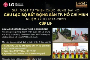 Giải Golf từ thiện chào mừng Đại hội Câu lạc bộ Bất động sản TPHCM nhiệm kỳ II (2023-2027)