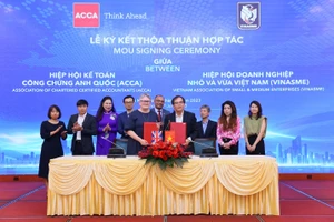 Lễ ký kết đánh dấu việc thiết lập mối quan hệ đối tác chiến lược giữa ACCA và VINASME