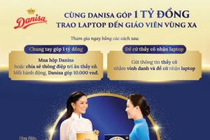 Danisa tiếp tục hành trình 3 năm tri ân thầy cô vùng xa