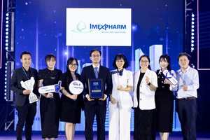 Imexpharm nhận giải Anphabe