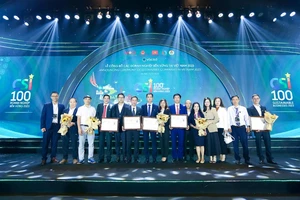 Năm 2023, SCG có 6 công ty thành viên được vinh danh trong Tốp 100 Doanh nghiệp Bền vững năm 2023 (CSI 2023)