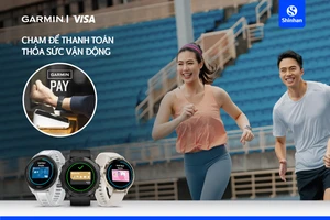 Shinhan Việt Nam ra mắt giải pháp thanh toán một chạm Garmin Pay