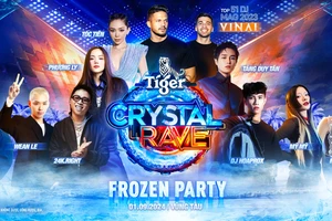 Tiger Crystal Rave “bật tiệc sảng khoái” dịp lễ Quốc khánh 2-9