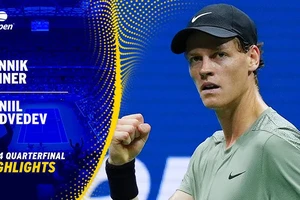 Jannik Sinner vs Daniil Medvedev 6-2, 1-6, 6-1, 6-4: Hạ Medvedev 3-1, Sinner lần đầu giành quyền vào bán kết US Open, gặp Jack Draper