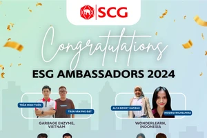 Những đội thi xuất sắc trở thành ESG Ambassadors 2024