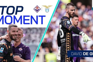 Khoảnh khắc thủ thành De Gea cứu thua ấn tượng trận Fiorentina vs Lazio vừa qua ở vòng 5 Serie A