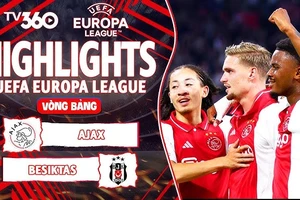 Ajax vs Besiktas 4-0: Fitz-Jim khai bàn, Godts tỏ sáng cú đúp đẹp mắt, Taylor góp công chiến thắng tưng bừng