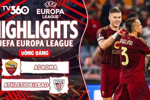 AS Roma vs Athletic Bilbao 1-1: Angelino kiến tạo, Artem Dobyk khai bàn nhưng Aitor Paredes chớp thời cơ chia điểm phút cuối 