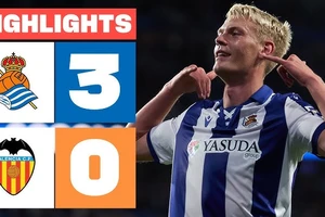 Sociedad vs Valencia 3-0: Kubo Takefusa sớm khai bàn, Orri Oskarsson xuất thần cú đúp bàn thắng 10 phút cuối trận