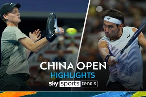 Jannik Sinner vs Bu Yunchaokete 6-3, 7-6 (7-3): Sau 2 giờ 7 phút hạ Yunchaokete, Sinner tái đấu Carlos Alcaraz trong trận chung kết China Open