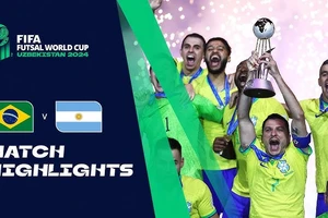 Brazil vs Argentina 2-1: Marcenio kiến tạo, Rafael khai bàn, Ferrao nhân đôi tỷ số, Rosa ngược dòng bất thành, Brazil đăng quang Futsal World Cup - Uzbekistan 2024