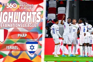 Israel vs Pháp 1-4: Muani kiến tạo, Camavinga sớm khai bàn, Nkunku, Gudendouzi, Barcola đua tài ghi bàn, Pháp đang thua Italia 1 điểm