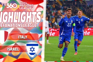 Italia vs Israel 4-1: Retegui mở bàn nhờ penalty, Di Lorenzo tỏa sáng cú đúp, Frattesi ấn định chiến thắng, Italia vượt Pháp, tạm dẫn đầu bảng 