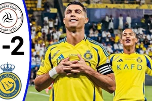 Al Nassr vs Al Shabab 2-1: Laporte khai bàn, Ali Al Hassan bất ngờ phản lưới nhà, Ronaldo chốt hạ 3 điểm trên chấm penalty, Simakan nhận thẻ đỏ