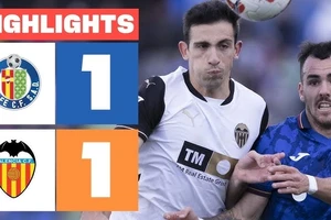 Getafe vs Valencia 1-1: Enzo Barrenechea mở bàn, Mauro Arambarri kịp cứu thua nhờ chấm penalty