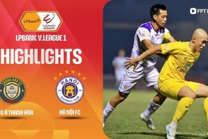 Thanh Hóa vs Hà Nội 1-1: A Mít chọc khe nhanh, Lucas ra chân chớp nhoáng mở bàn, Hai Long tung volley đẹp mắt kịp cứu thua