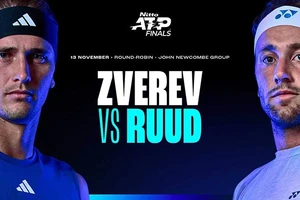 Alexander Zverev vs Casper Ruud 7-6 (7-3), 6-3: Kịch tính tie-break, Zverev xuất sắc hạ Ruud, gặp Alcaraz ở lượt cuối để giành vé bán kết ATP Finals