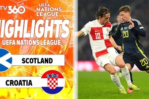 Scotland vs Croatia 1-0: Gordon suýt bị thủng lưới, Petar Sucic bị thẻ đỏ, McGinn ghi bàn duy nhất giành 3 điểm quý giá