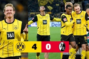 Borussia Dortmund vs Freiburg 4-0: Lần lượt Beier, Nmecha, Brandt, Gittens, Bensebaini tỏa sáng, Dortmund khẳng định sức mạnh 