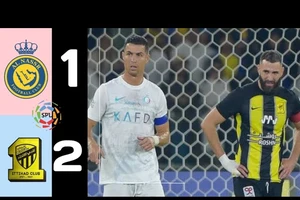 Al Ittihad vs Al Nassr 2-1: Benzema nổ súng, Ronaldo lập tức đáp trả sau 2 phút, Bergwijn bất ngờ ấn định chiến thắng phút bù giờ