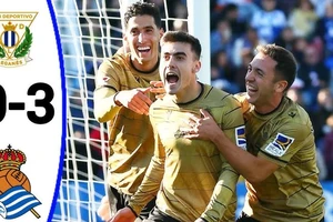 Leganes vs Sociedad 0-3: Lần lượt Brais Mendez, Ander Barrenetxea, Mikel Oyarzabal tỏa sáng, thắng áp đảo chủ nhà