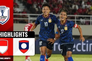 Indonesia vs Lào 3-3: 6 bàn mãn nhãn, Arel, Ferarri, Arhan lập công, Panyavong, Phommathep, Phanthavong 3 lần ngoan cường chia điểm, Ferdinan thẻ đỏ