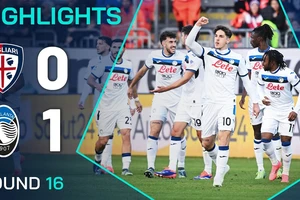 Cagliari vs Atalanta 0-1: Raoul Bellanova chuyền nhẹ, Nicolo Zaniolo đệm bóng cận thành ghi bàn duy nhất, Atalanta tạm dẫn đầu Serie A