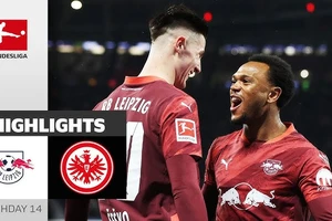 RB Leipzig vs Frankfurt 2-1: Benjamin Sesko mở bàn, Nathaniel Brown san bằng tỷ số, Lois Openda chốt hạ chiến thắng suýt sao