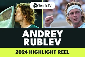 Năm 2024, năm thành công của Andrey Rublev 2024 với danh hiệu Masters 1000 thứ 2,...