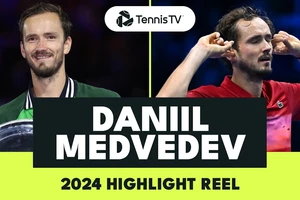 Nhìn lại năm 2024 của tay vợt người Nga Daniil Medvedev