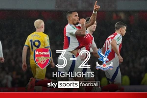 Arsenal vs Crystal Palace 3-2: Mateta sớm mở bàn phút thứ 4' nhưng Gabriel Jesus xuất thần cú hattrick, Nketiah ngược dòng bất thành, Arsenal vào bán kết League Cup