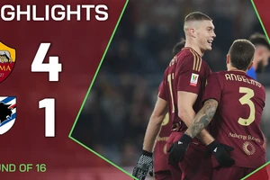 AS Roma vs Sampdoria 4-1: Artem Dovbyk sớm an bài cục diện bằng cú đúp, Tommaso Baldanzi, Eldor Shomurodov vùi dập đối thủ, Roma gặp AC Milan ở tứ kết Coppa Italia