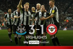 Newcastle vs Brentford 3-1: Tonali xuất thần toả sáng cú đúp, Schar ấn định cục diện trận đấu, Wissa ghi bàn danh dự phút bù giờ, Newcastle vào bán kết League Cup