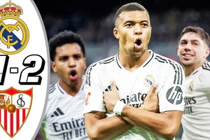 Real Madrid vs Sevilla 4-2: Mbappe, Valverde đua tài vẽ siêu phẩm, Rodrygo, Diaz mở tiệc Giáng Sinh, Romero, Lukebakio ghi bàn, Real vượt Barca, cách ngôi đầu của Atletico Madrid 1 điểm 