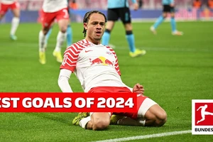 Harry Kane, Jamal Musiala, Jamie Gitten, Granit Xhaka,... thống trị danh sách bàn thắng đẹp nhất Bundesliga 2024, giúp Bayern Munich, Leverkusen và Borussia Dortmund thăng hoa