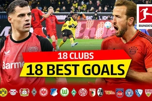 Harry Kane, Xhaka, Marmoush,... dẫn đầu danh sách " 18 bàn thắng đẹp nhất" của 18 đội Bundesliga 2024 vừa qua