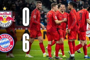 Giao hữu, Salzburg vs Bayern Munich 0-6: Lần lượt Eric Dier, Thomas Muller, Michael Olise, Joshua Kimmich, Jonathan Asp Jensen trút mưa 6 bàn thắng thị uy Bayern