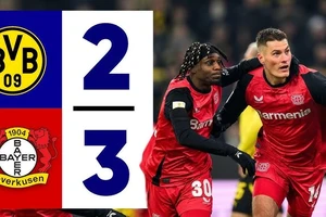 Borussia Dortmund vs Leverkusen 2-3: Tella sớm phá lưới ngay phút đầu, Schick ghi cú đúp, áp đặt thế trận sau 19 phút, Gittens, Guirassy ngược dòng bất thành