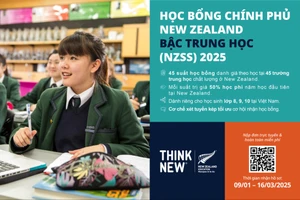 Học bổng Chính phủ New Zealand 2025 mở đơn với số suất học bổng trung học cao nhất từ trước đến nay