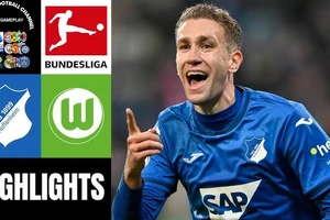 Wolfsburg vs Hoffenheim 0-1: Maximilian Arnold đá phạt góc, Mohamed Amoura đánh đầu như tranh vẽ bỏ túi gọn gàng 3 điểm