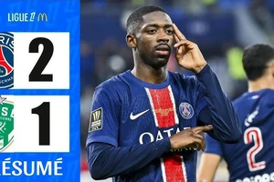 PSG vs St.Etienne 2-1: Dembele sớm lập cú đúp, an bài thế trận nhờ penalty, Davitashvili lập công, PSG củng cố ngôi đầu Ligue 1