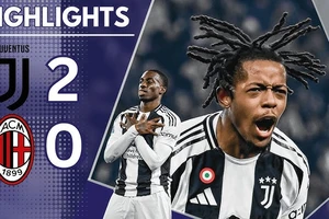 Juventus vs AC Milan 2-0: Gonzalez kiến tạo, Mbangula mở bàn, Thuram thọc khe, Weah đột phá hạ gục Milan, giành gọn 3 điểm, Juve vươn lên tốp 4 Serie A 