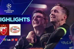 Sao Đỏ Belgrade vs PSV 2-3: Luuk de Jong xuất thần cú đúp, Ryan Flamingo áp đảo tỷ số, Flamingo nhận thẻ đỏ, Cherif Ndiaye, Nasser Djiga suýt ngược dòng thành công