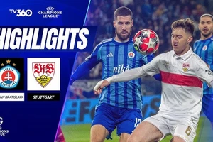 Slovan Bratislava vs Stuttgart 1-3: Jamie Leweling xuất thần cú đúp, Idjessi Metsoko lập công nhưng Fabian Rieder chốt hạ chiến thắng thuyết phục