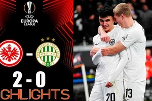 Frankfurt vs Ferencvaros 2-0: Tâm điểm hiệp 2, Can Uzun sút xa đẳng cấp mở bàn phút 49, Hugo Ekitike chớp thời cơ ấn định tỷ số chung cuộc