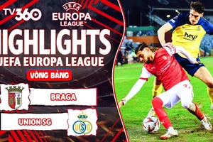 Union SG vs Braga 2-1: El Ouazzani mở bàn, Franjo Ivanovic ngược dòng cú đúp, bất ngờ 4 thẻ đỏ của Machida Koki, Christian Burgess, Carvalho, Bruma